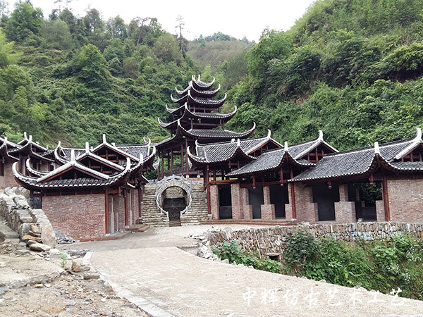 湖南中輝仿古藝術(shù)工藝有限責任公司,湖南仿古建筑修建,建筑彩繪,文物修繕